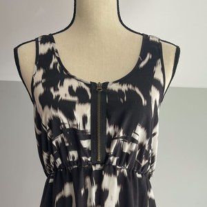 Quarter Zip Sun Dress Mini